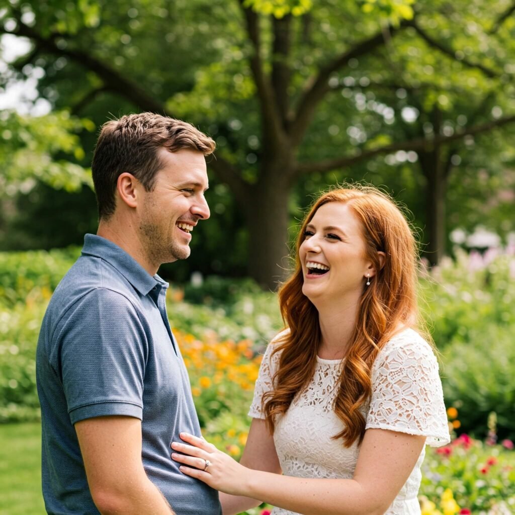 Happy couple