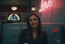 Unpopular Opinions About Dating That Are Actually True Woman in diner, dating app notification on phone.