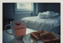 The Psychology Behind Silent Resentment in Couples Mug with lipstick and "REMEMBER!" Post-it, cold toast, wedding ring.