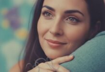 Dark Empaths: The Charming Personalities with Manipulative Traits A smiling woman with unsettling knowing eyes.