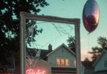 Why You Keep Feeling Empty Even When Life Looks Perfect Cracked mirror reflects "Perfect" and wilting roses.